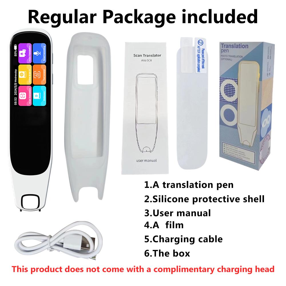 Translation Reading Pens for Adults, Smart Translation Pen, Auxiliary Tools, 134 Language Translation Devices for Reading Support, Language Learners for Voice Dialogue Translation, 60 Languages for Scanning Translation