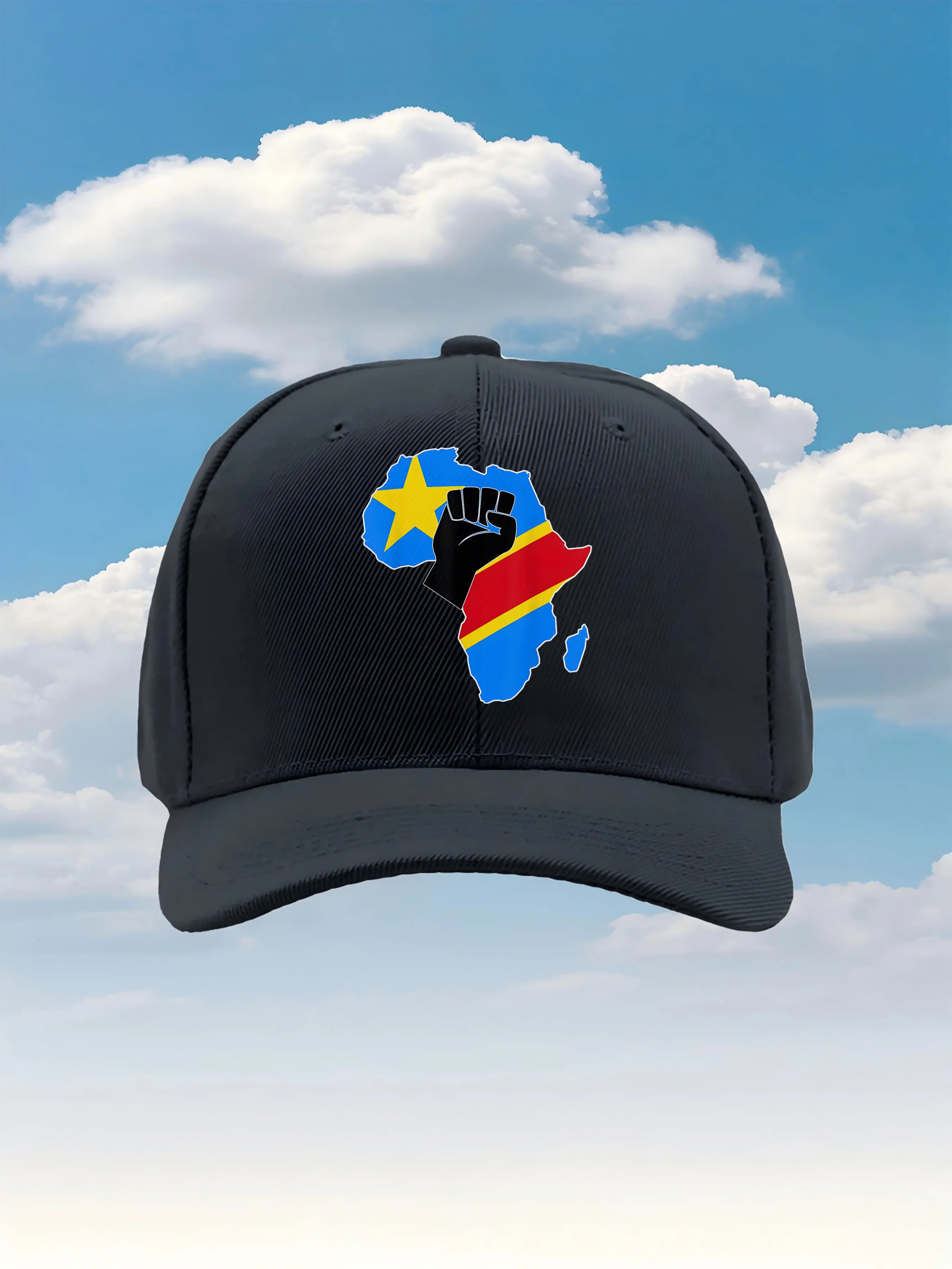 The flag of the Democratic Republic of the Congo 2026 new model Multi ...
