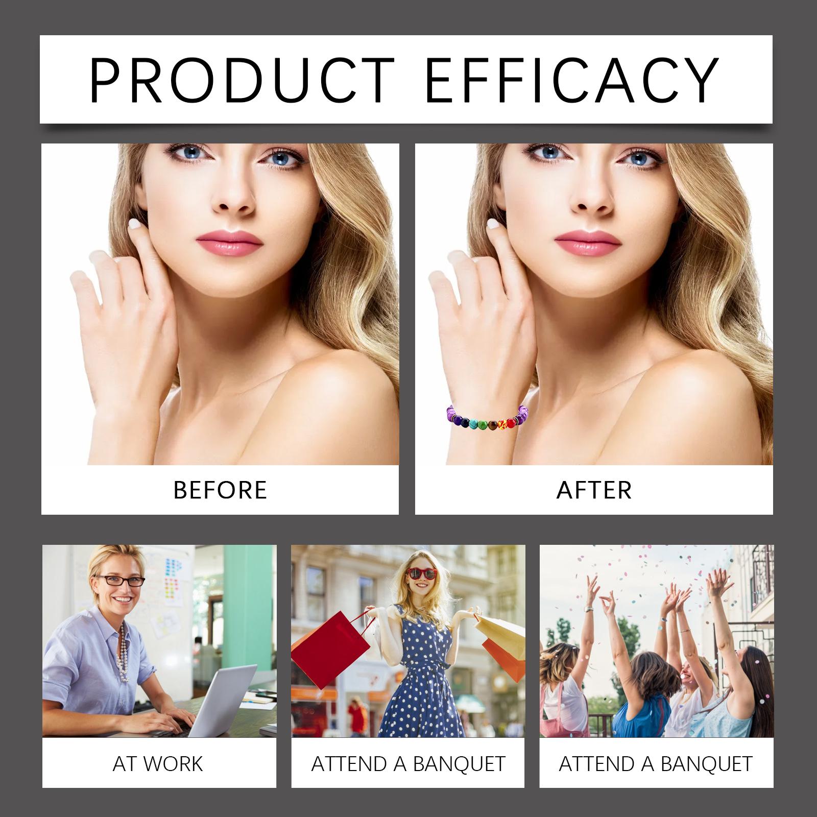 Hoexe Amethyst Bracelet Turquoise Simple Versatile Fashionable Personality Unisex Couple Pink Quartz Amethyst Bracelet