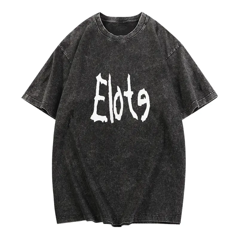 Elote Meme Tshirt – Nu-Metal Band Parody Oversized Washed Graphic Tee for Unisex, Trendy Tropical Streetwear Top