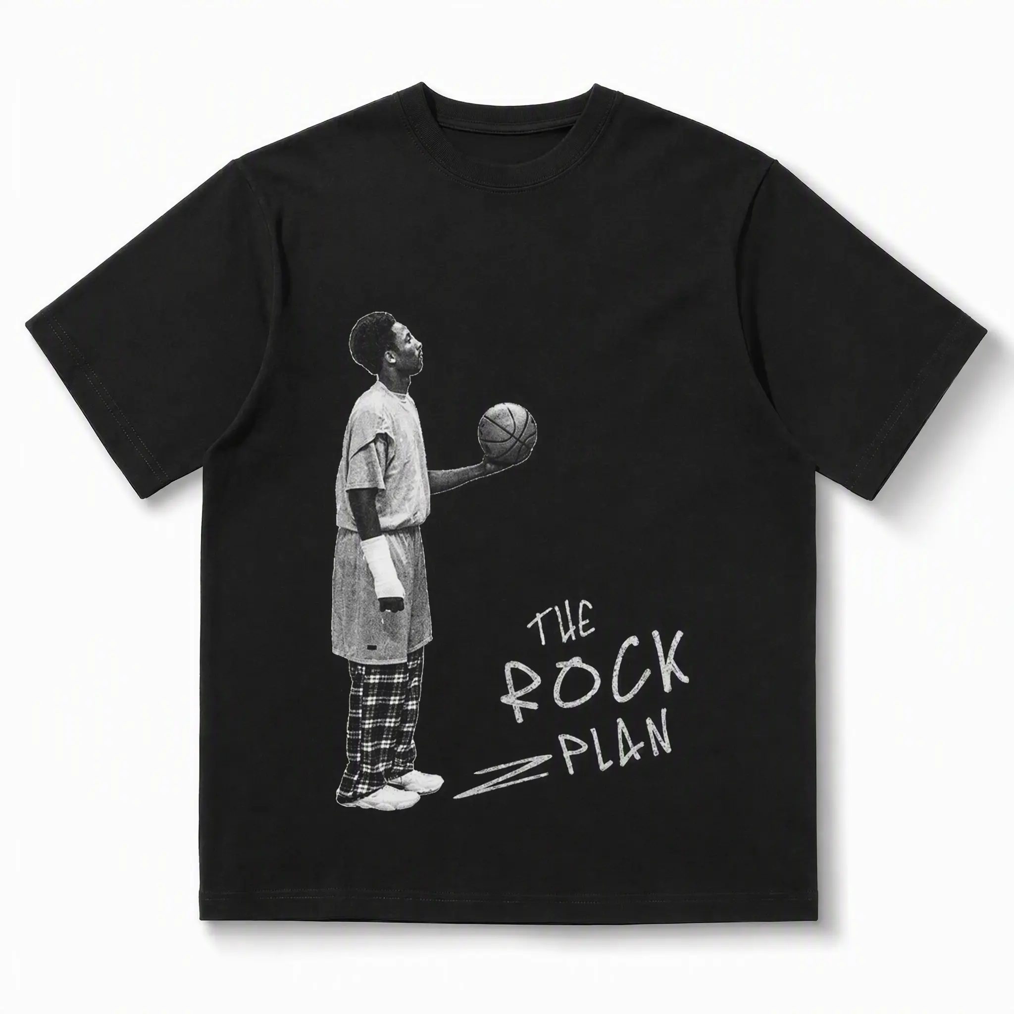 Men's Ball Frame Graphic T-Shirt - Casual Streetwear Top, Gym & Loungewear Garment, Shortsleeve