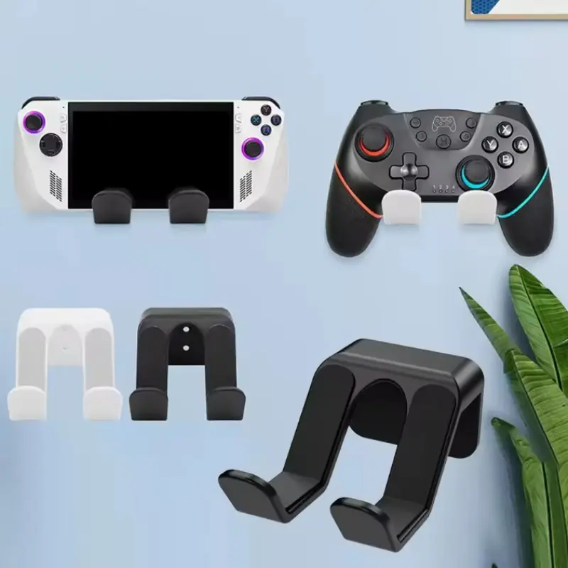 Wall-Mounted Game Controller Stand, No Drilling Required, Compatible with Ps4/ps5/nintendo Switch Pro, Sony Xbox, Microsoft Xbox