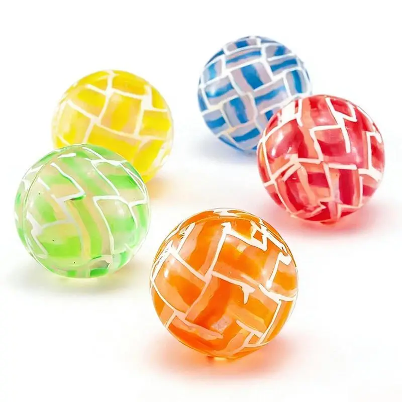 Jumbo Super Bouncy Balls High Bounce Rubber 55MM Birthday Party Favors and Carnival Prizes Gifts For Kids Boys Girls