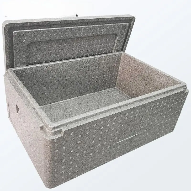 Commercial incubator for street‑vending, takeout delivery box, freezer box, heat‑insulated box, vehicle‑mounted high‑temperature‑resistant rectangular ice‑cube container, direct sales