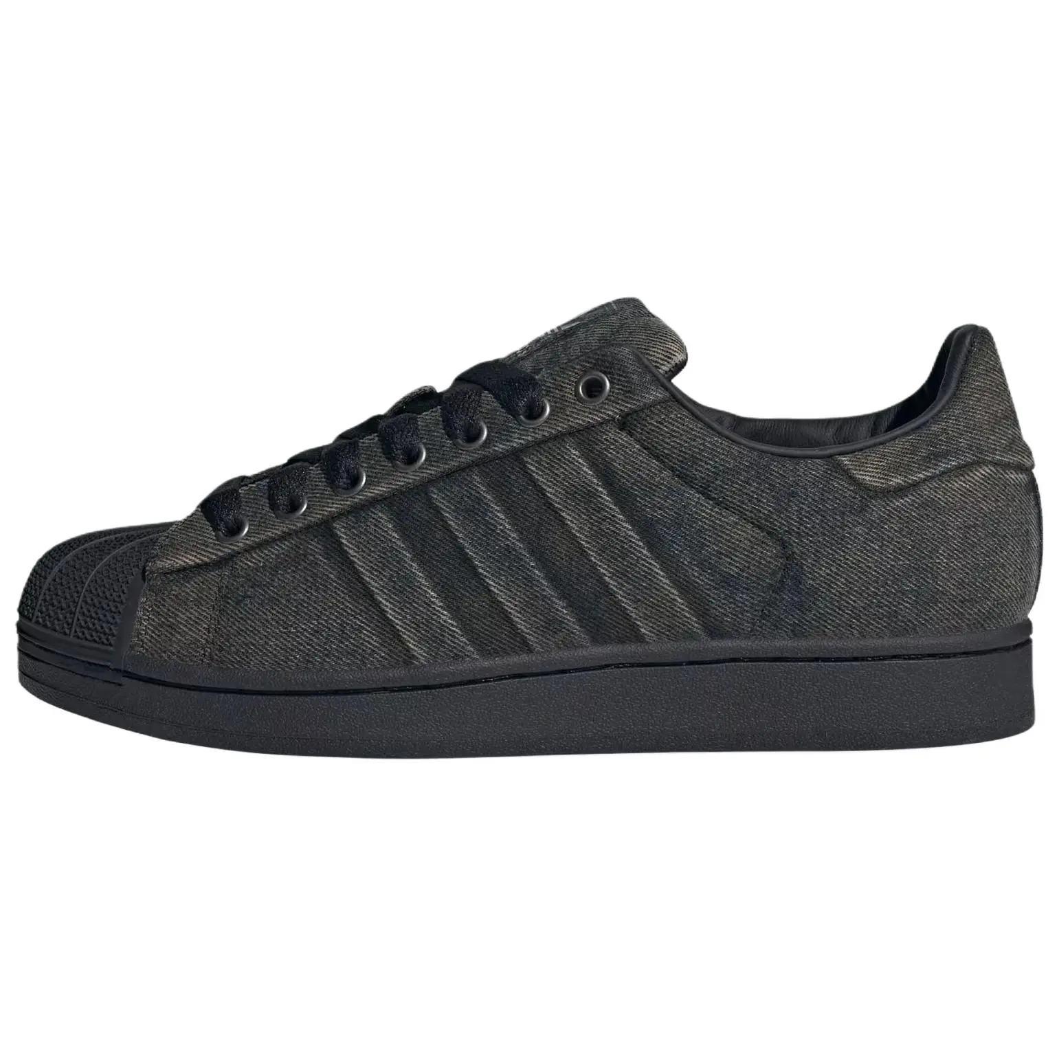 Adidas Originals Superstar 82 Fabric-Rubber Casual Sneakers for Men and Women in Black Verifiable, with credentials and supporting global authentication