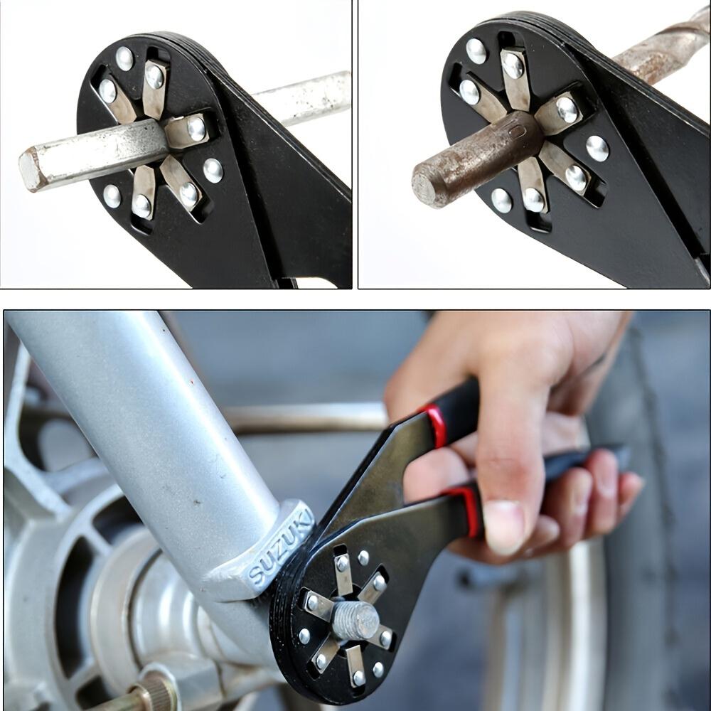 Bionic Adjustable Wrench 14 In 1 Multifunctional with Anti-slip Handle Portable Tool for Car Bicycle Repair Gifts