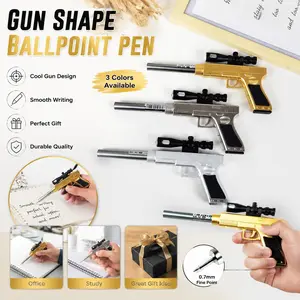 Call of Duty Gun-Shaped Water Pen, Smooth Long-Lasting Neutral Ink, Creative Student Game Party Desk Decor Stationery, Novelty Pens, Cool Pens