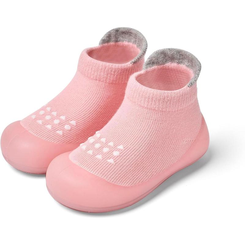 Baby Sock Shoes Baby Walking Shoes Infant Non-Slip Breathable Slippers with Soft Rubber Sole Baby Boys Girls Sneakers
