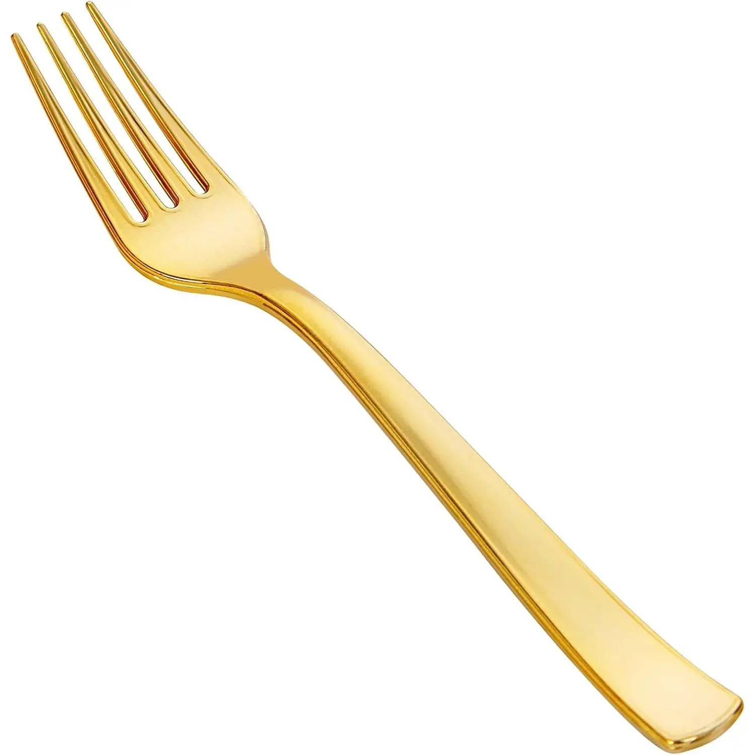 50 count  Plastic Forks for Party Picnic Wedding | Heavy Duty Plastic Forks - Solid Durable  Disposable Silverware for Daily Use