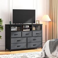 Gray-7 Drawer(with Power Outlet）