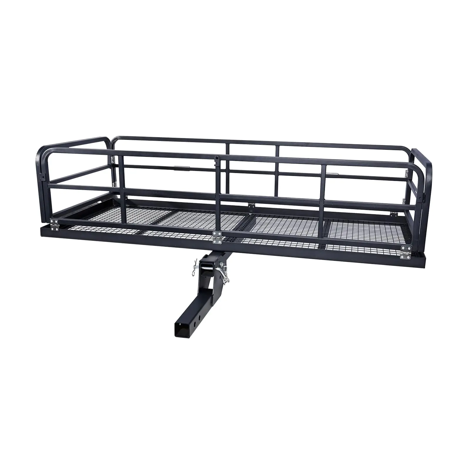 Garvee Foldable Hitch Mount Cargo Carrier with 750 Lbs Load Capacity, Durable Luggage Basket for Secure and Convenient Transport of Gear and Equipment