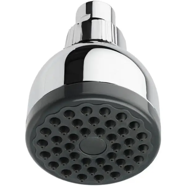 3 Inch High Pressure Shower Head with Flow Restrictor, 42 Nozzles Wide Spray Shower Heads for Stress Relief, Leak Proof Fit, No Dry Spots Guaranteed