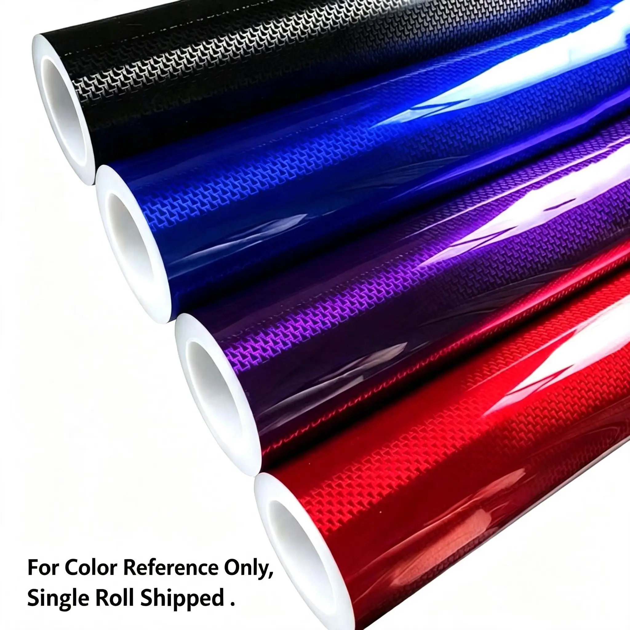 PET Multiple Colors Ghost Carbon Fiber Chrome Metallic Aircraft Pattern Vinyl Wrap Film Car Motorcycle Waterproof Sticker Decal With Air Release Self Adhesive, Vinyl Wrap For Cars
