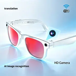 W610 Smart Camera Glasses, 8mp HD Recording, Bluetooth-compatible V5.4, Color-Changing Lenses, WiFi Transmission, 290mah Battery, Outdoor Use, Gift Idea
