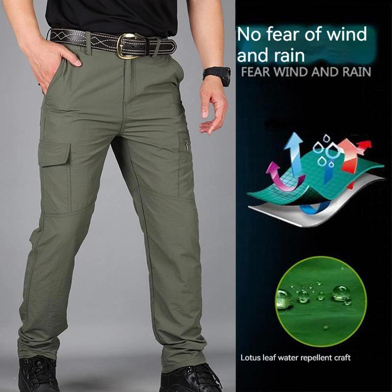 Kyn Apparel Summer Cargo Pants Men Army Military Tactical Pants Streetwear Jogger Trekking Hiking Mountain Work Tourism Trousers