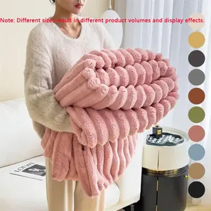 (Note: Different sizes result in different product volumes and display effects.) Soft Plush Blanket, Warm and Skin-Friendly, Ideal for Home, Office, Camping, Car, Travel, Christmas Gift for Girlfriend, Soft Throw Blanket