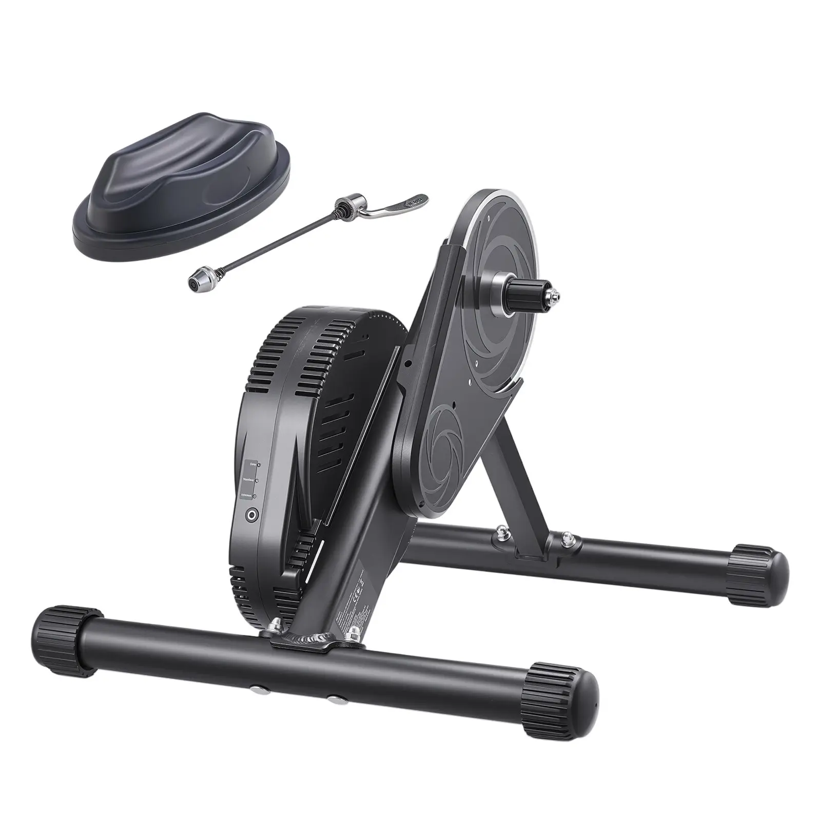 【Summerfinds】VEVOR Bike Trainer, 1-13 Level, 26-29 in & 700C Wheels, Smart Bicycle Stationary Stand for Indoor Exercise Riding with Front Wheel Riser Block, Fits Road and Mountain Bikes, Compatible with Zwift App