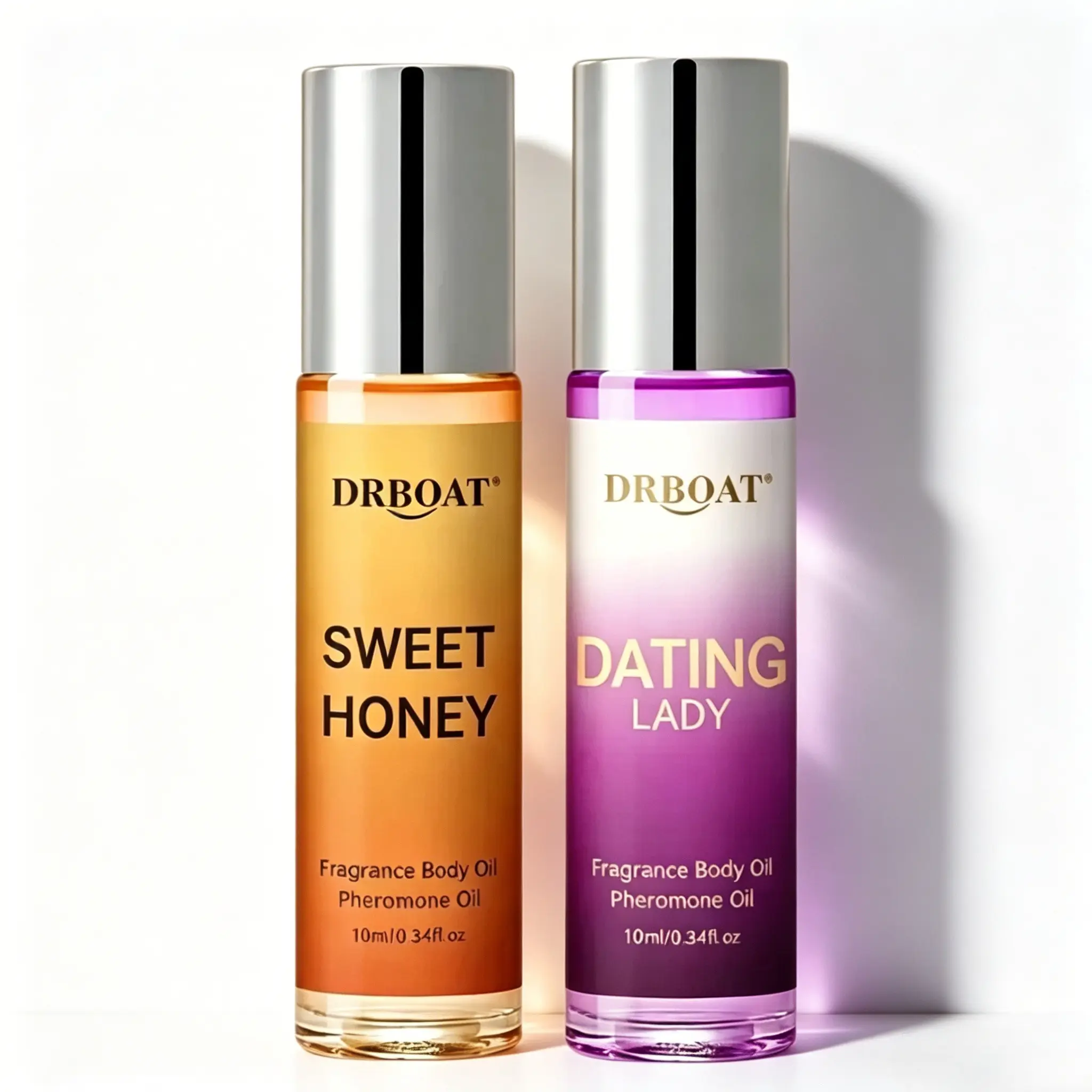 Honey & Date Pheromone Oil - Sweet OUD and  Roll On Subtle Perfume Oil, Honey Oud & Date | Romantic Everyday Scent | Long-Lasting | Vegan & Cruelty-Free