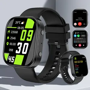2026 new men's and women's smart watch, 1.88-inch AMOLED high definition screen watch, support wireless call and answer, activity tracker, watch face can be customized, step counting, calorie, IP68 waterproof,heart rate monitoring