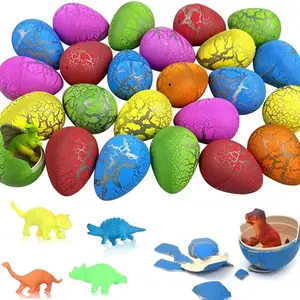 10/20PCS Funny Hatching Dinosaur Eggs Magic Growing Surprise Egg Crack Open Dinosaur Egg Novelty Gag Toy Birthday Party Gift ZYF