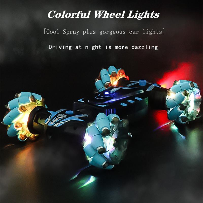 Travel Remote Control Stunt Twist Car, Rc Stunt Car, Battery Powered Remote Control Crawler, for Boys and Girls