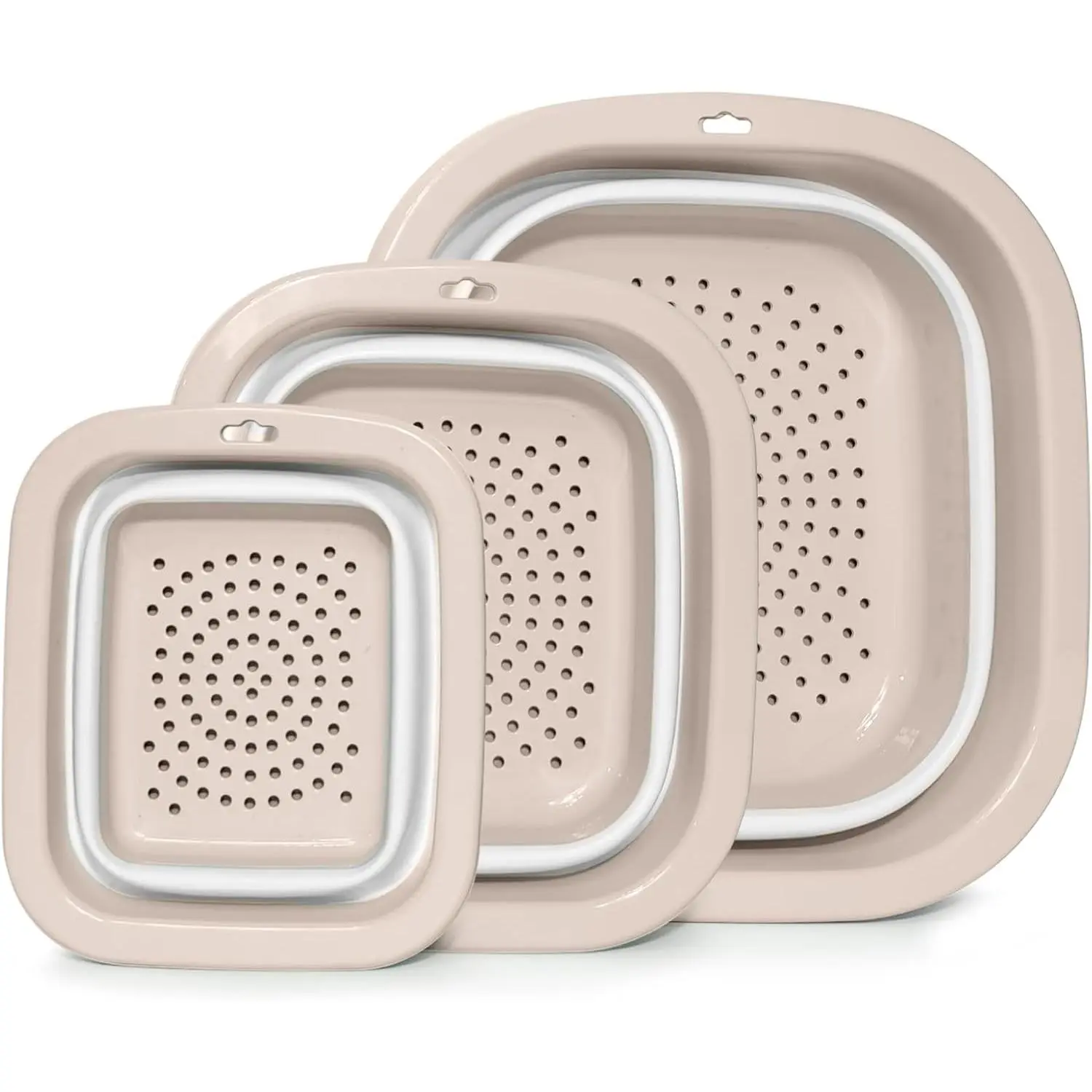 Collapsible Water Filter Basket and Sink Basin - Collapsible Filter with Collapsible Dishwashing Basin, suitable for kitchen, RV camping, and as a collapsible fruit and vegetable washing basket