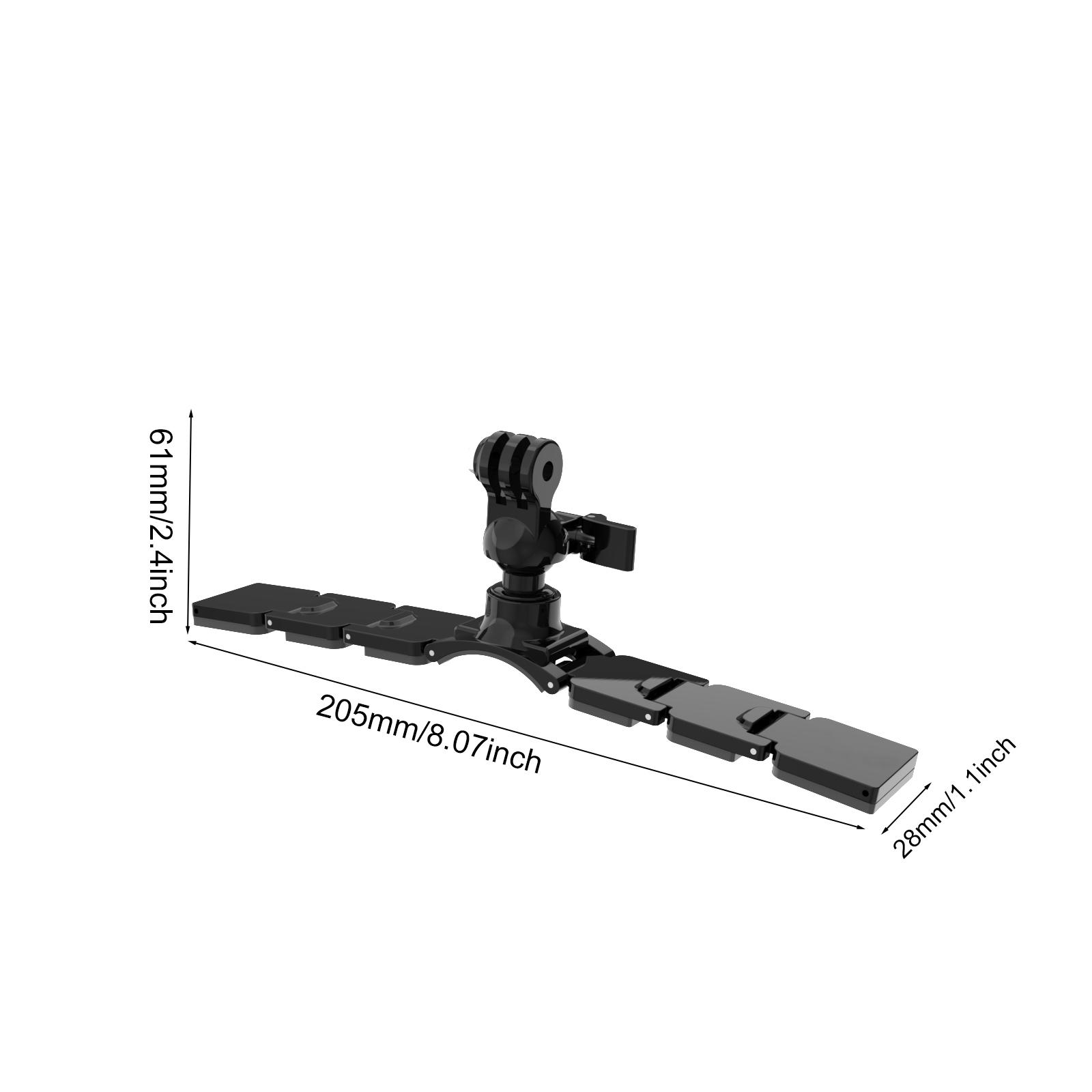 Helmet Chin Mount Camera Mount for GoPro Hero 12 11 10 9 8 7 5 Yi 4K for Insta360 Camera Foldable Front Chin Mount Accessory Helmet Chin Mount Camera Mount for GoPro Hero 12 11 10 9 8 7 5 Yi 4K for Insta360 Camera Foldable Front Chin Mount Accessory