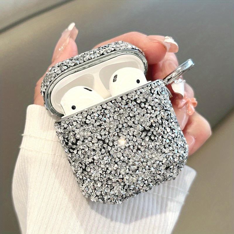 YuanCase Super Beautiful RCase for AirPods Pro, Silvery Fashion Earbuds Case for AirPods 3rd Gen. Drop Protection Case, Electroplated Frame Bluetooth Wireless Headphones Case for AirPods Generation 1st and and Airpods 2nd swimming silent party Toad-Shaped