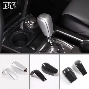 Car Gearbox Gearshift Gear Knob Head Sticker Trim Cover For Toyota Land Cruiser Prado FJ150 150 2010-2017 Accessories