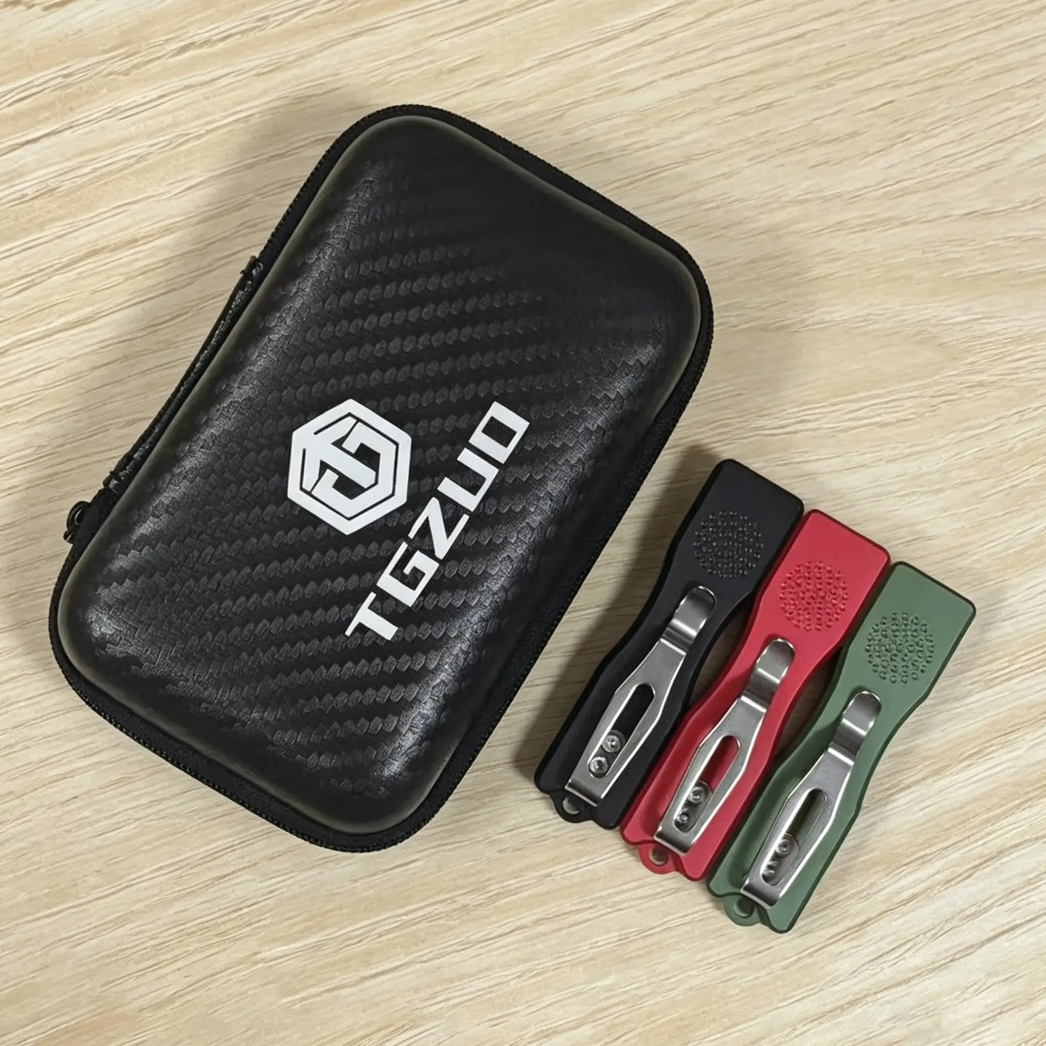3pcs Mini Edc Utility Pocket Alloy Cutters Knife Set with Storage Case, Portable Pocket Box Cutter for Craft & Package Unboxing, Essential Cutting Tools