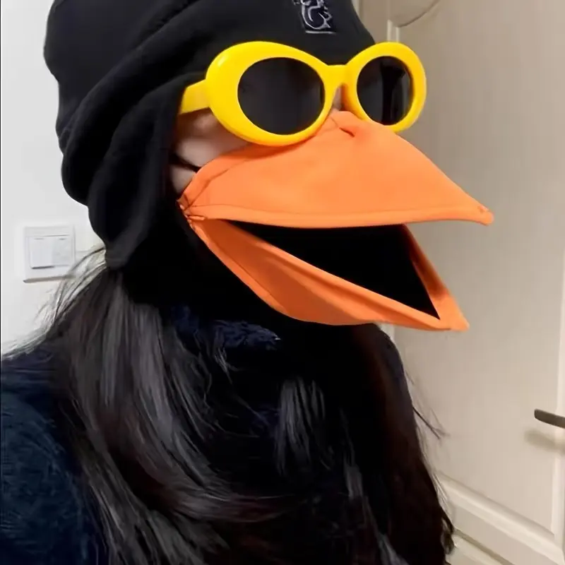 Bird Mask and Sunglasses Set, Fun Animal Costume, Perfect for Halloween, Parties, Role Play, Birthday Decorations