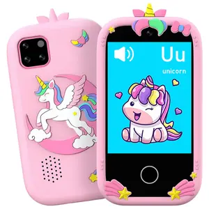 FUFFi-Kids Phone, Cute Pegasus/dinosaur Design, 2.8 Inch Screen, 300k Pixels, Flashlight, Camera, Video, Learning, Game, Educational Toy Phone