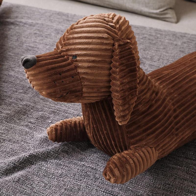Cute Long Dog Shaped Plush Toy, Stuffed Animal Pillow, Soft & Comfy Plush Cushion for Sofa, Bed, Sofa, Office, Car, Home Decor