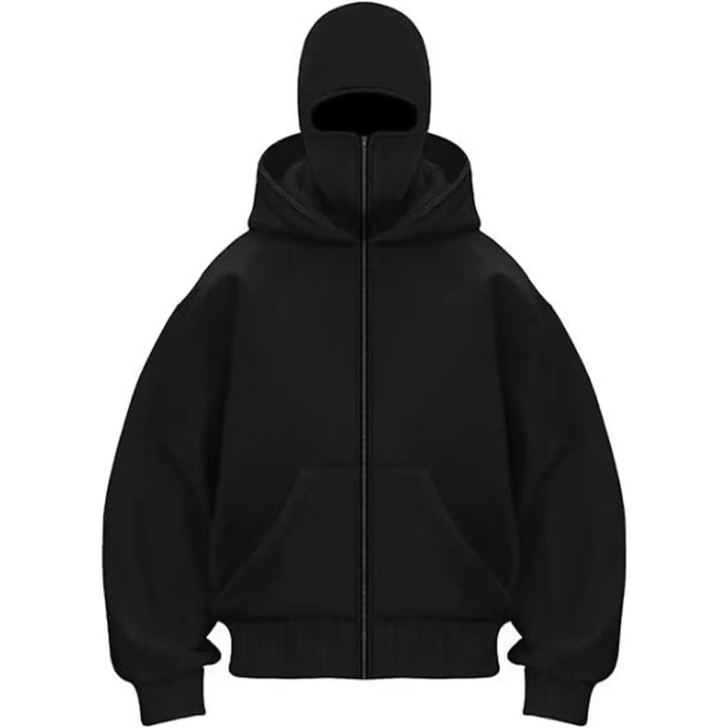 Baby Boys' Winter Double-Hooded Warm Sports Jacket with Zip, Pocket, Windproof Fabric, Casual Outerwear (New Model)