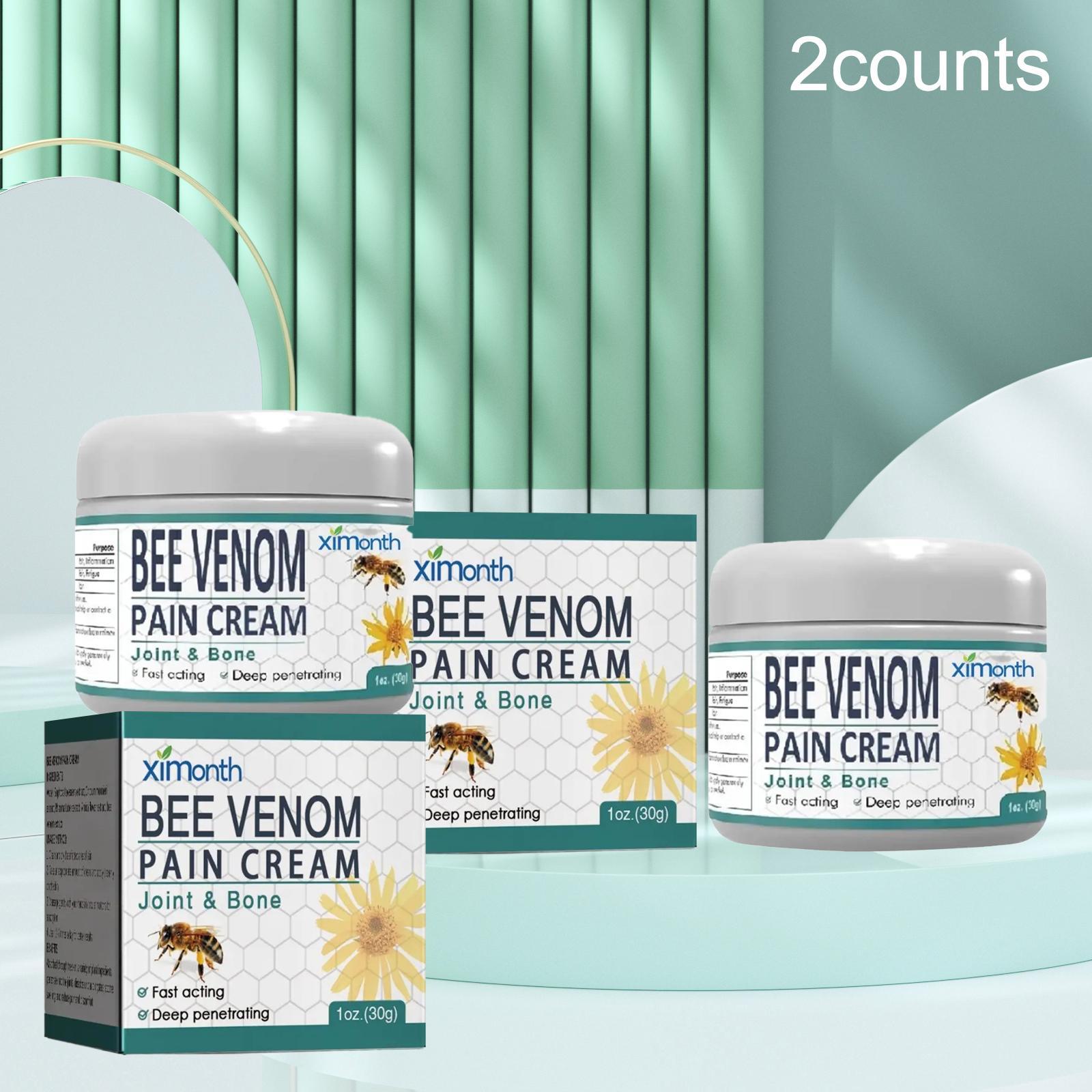 Bee Venom Joint Cream, 2 Counts/set Joint & Muscle Cream, Body Care Product for Women & Men, Joint Skin Moisturizer, Skin Care Products