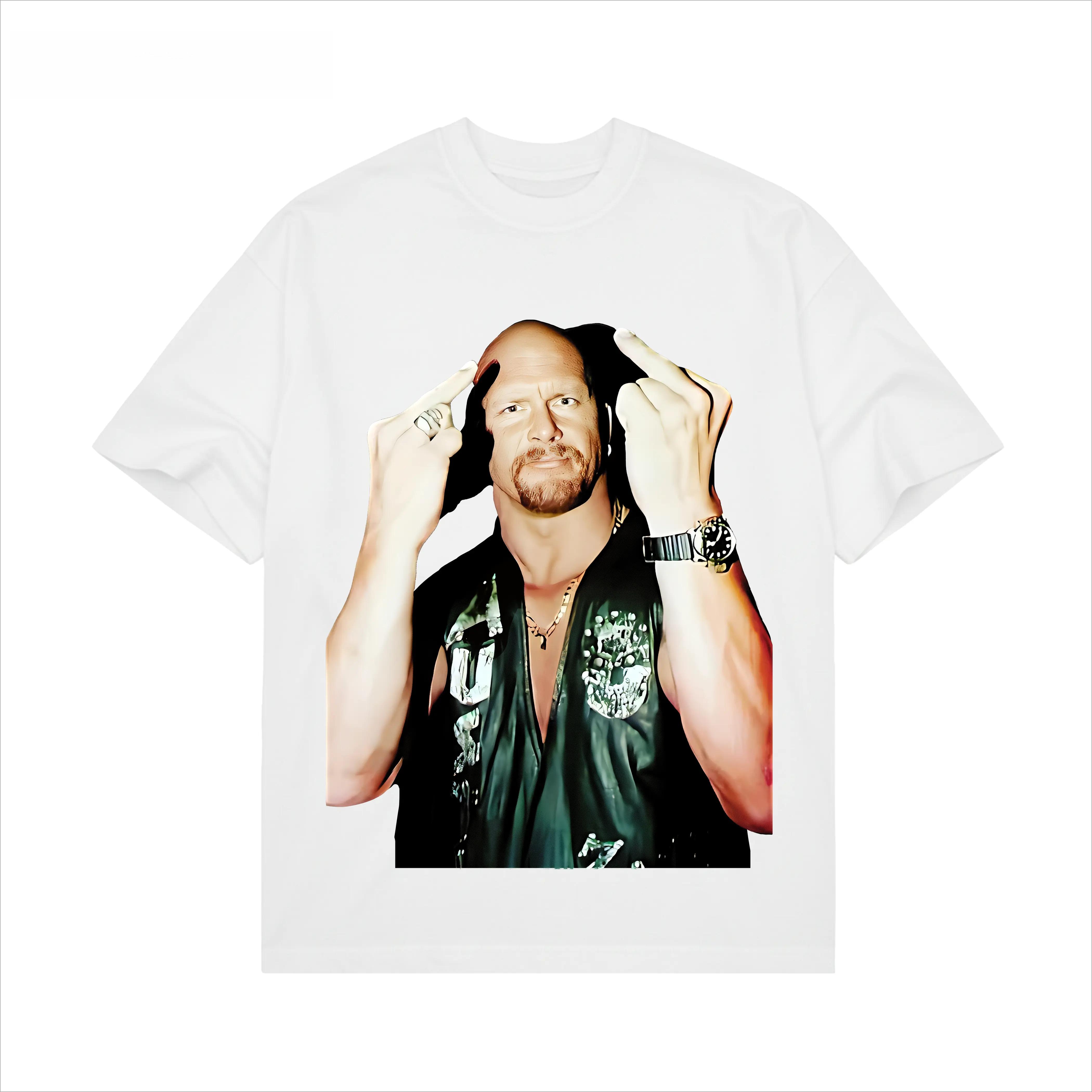 STONE COLD STEVE AUSTIN NEW TEE Wrestling Tee for Men & Women Sports Shirt Workout T-shirt Gift for Him Her Hoodie Sweatshirts Menswear Tops