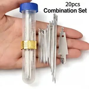 Household Sewing Needle Large Eye Sharp Steel Needle, Elderly Quilt Stitching Needle, Handmade Embroidery Needle, Long Sewing Needle