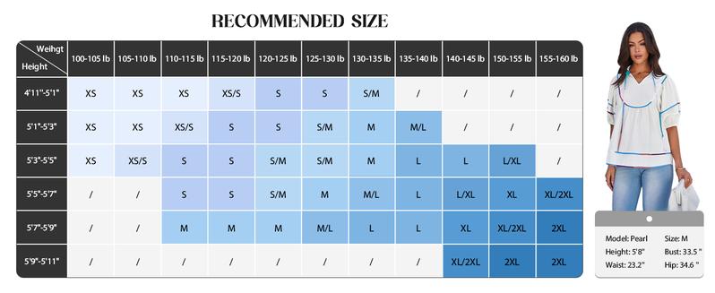 Imily Bela Womens Summer Babydoll Tops V Neck Short Lantern Sleeve Shirts Cute Loose Fit Peplum Flowy Blouses