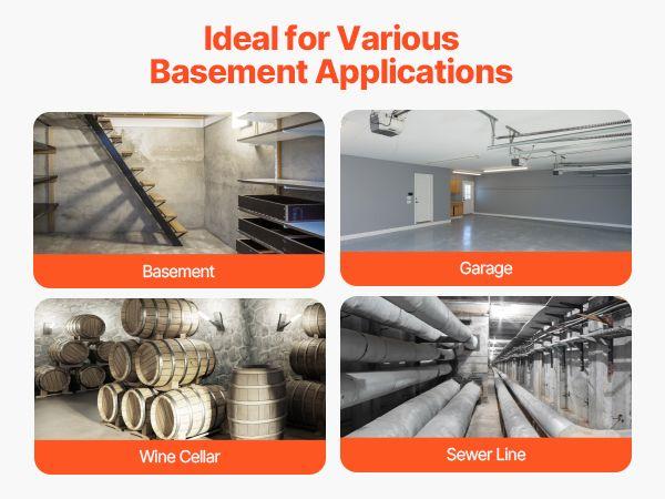 Spring new arrivals Basement Emergency Back-Up Sump Pump Backup Sump Pump System 2000GPH 0.17 HP