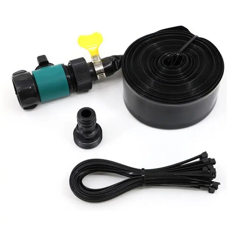 2026 New Trampoline Sprinkler - Plastic Water Spray Accessory, Durable Garden Sprinkler, Outdoor Play Gear, Backyard Lawn Irrigation Tool with 25 Cable Ties