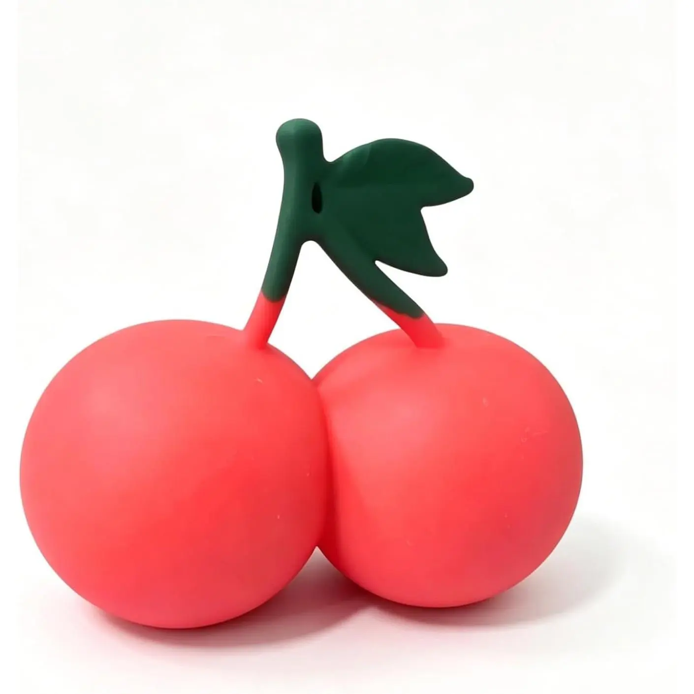 New Cherry Shaped Decompression Toy, Squeeze Sound Fun Fidget Toy, Stress Relief Relaxation, Relieve Anxiety Desktop Sensory Toy