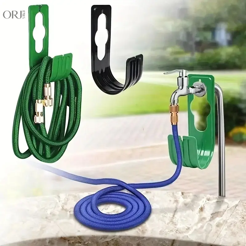 ABS Wall-Mounted Retractable Garden Hose Storage Rack - Fits with Outdoor Faucets, Keeps Faucet Area Tidy, Organizes Garden Hose, Practical and Efficient, Summerwins,necklace,gift,set,vintage,flower,,jesus,pendant,s,Silver,Snowman,Ging,,gold-plated,brass,