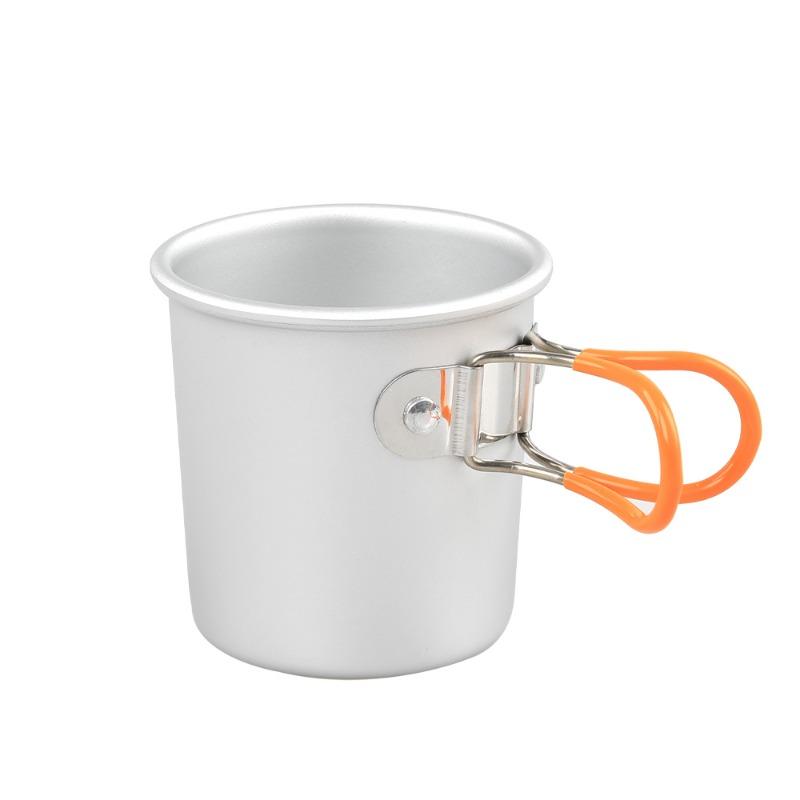 Outdoor camping aluminum cup portable coffee cup aluminum alloy beer cup camping water cup teacup