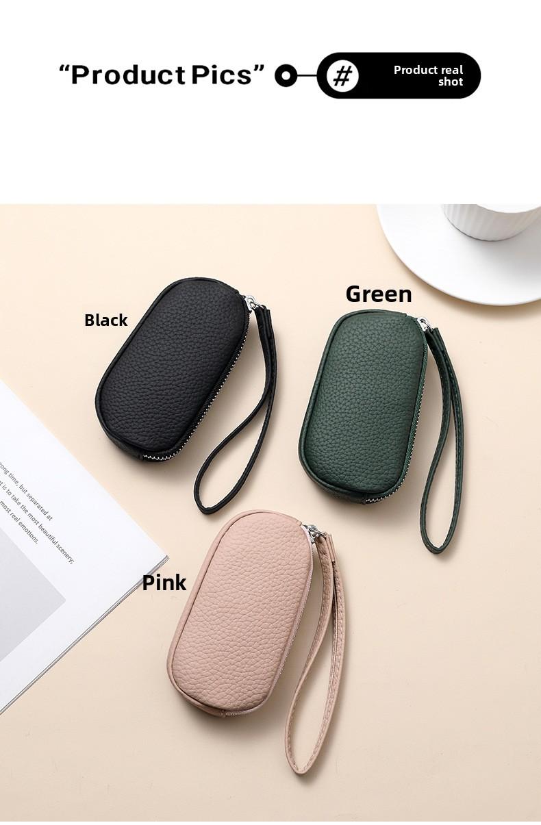 Mini Handheld Clutch for Women Double Zipper Coin Purse with Multiple Card Slots Small Portable Wallet for Coins Cash & Essentials Everyday Use