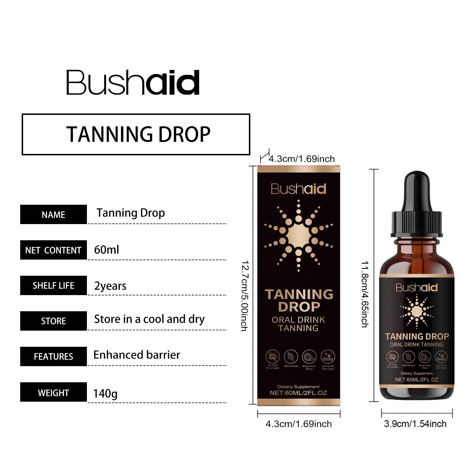 BushAid Sunless Tanning Drop Body Treatment