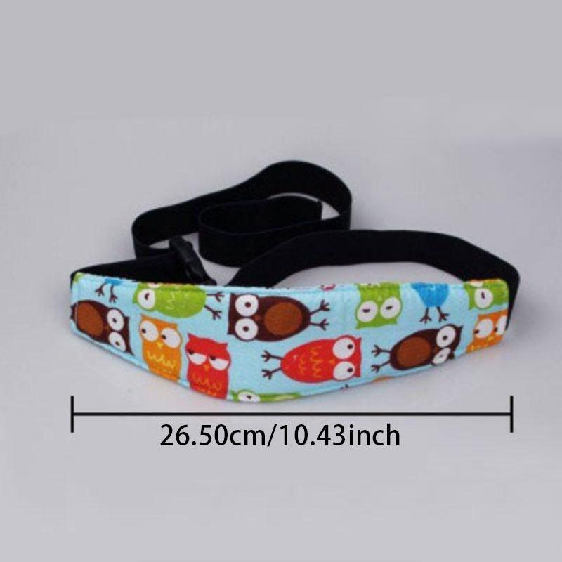 Creative Cute Cartoon Pattern Car Headrest Sleep Belt, 1 Count Car Safety Fixed Headrest Sleep Belt, Sleeping Strap for Car Seat, Car Seat Attachment, Car Interior Accessories