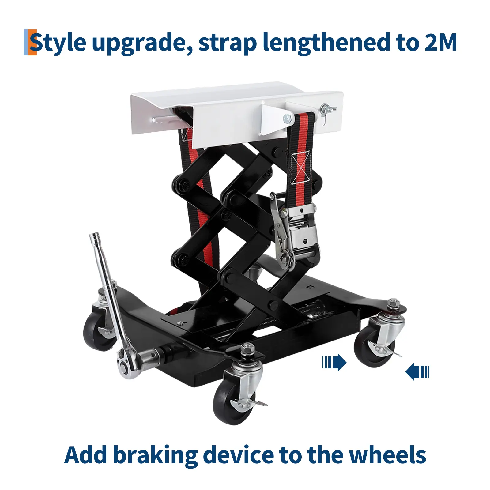 Garvee 450 lbs Capacity Low Profile Adjustable Drive Jack 7-23 Inch High Lift User-Friendly for Smooth Vehicle Drive Replacement Auto Repair Fundamental