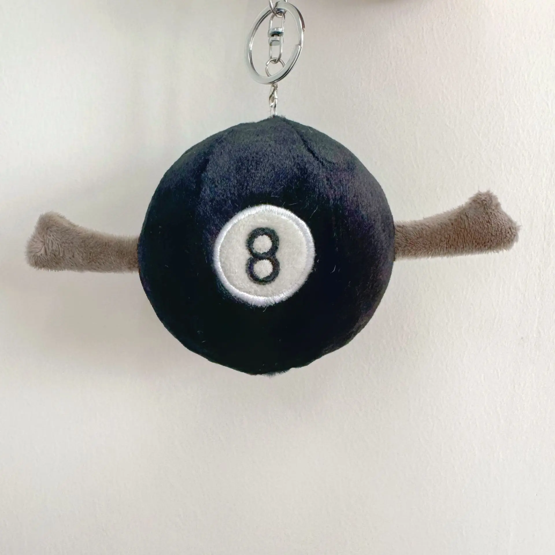 Billiard ball pendant (keychain)