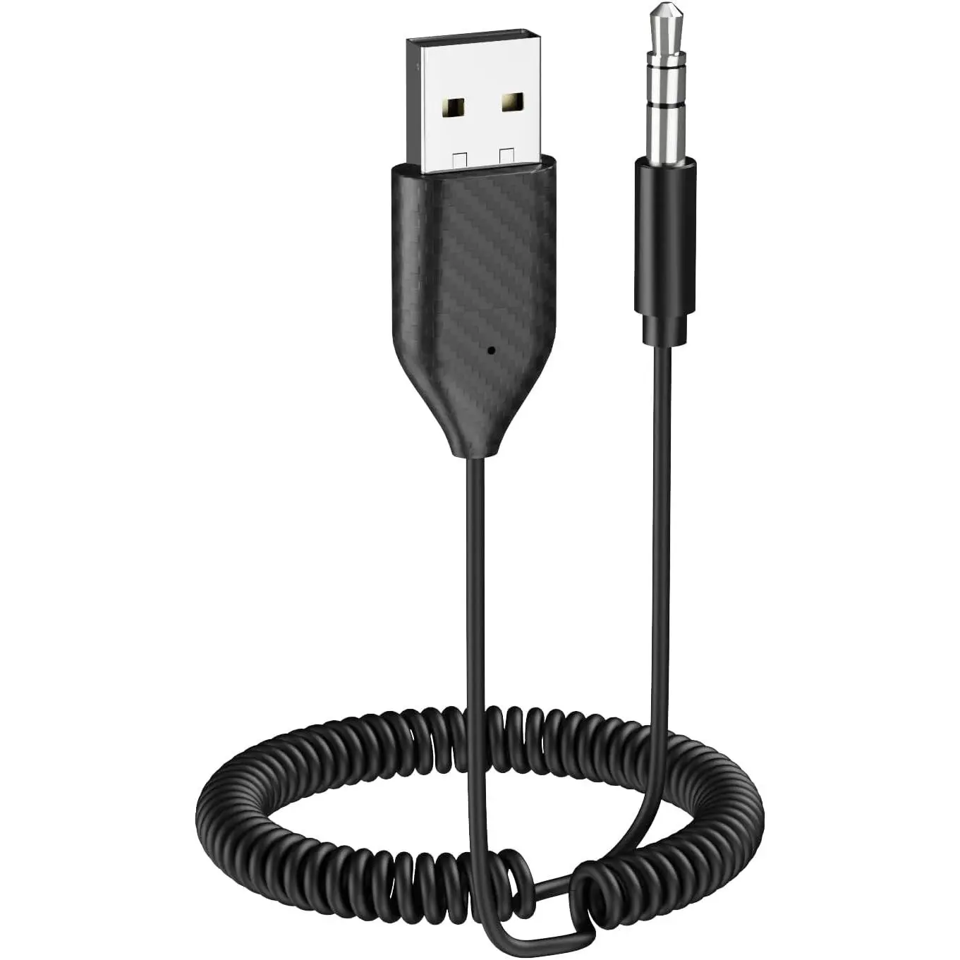 Aux to  Adapter, BT5.2, Hands-Free Calls for /Speaker | 3.5mm  Receiver with -in Mic, Aux Input for  Streaming and  Audio (No  Needed)