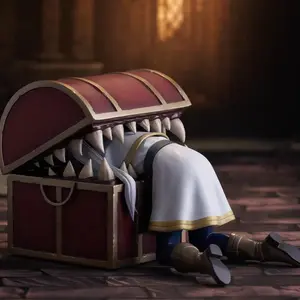 Frieren: Beyond Journey's End Frieren Beyond Journeys End Mimic Chest Action figure toys collection doll Christmas gift